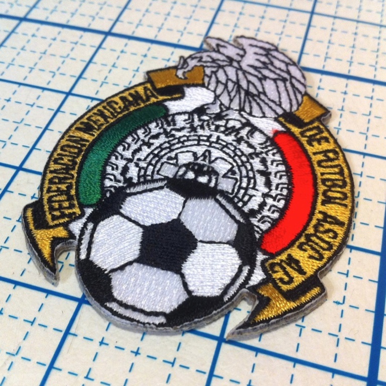 El Tri Tricolor Futbol Federacion Mexicana Patch Mexico National ...